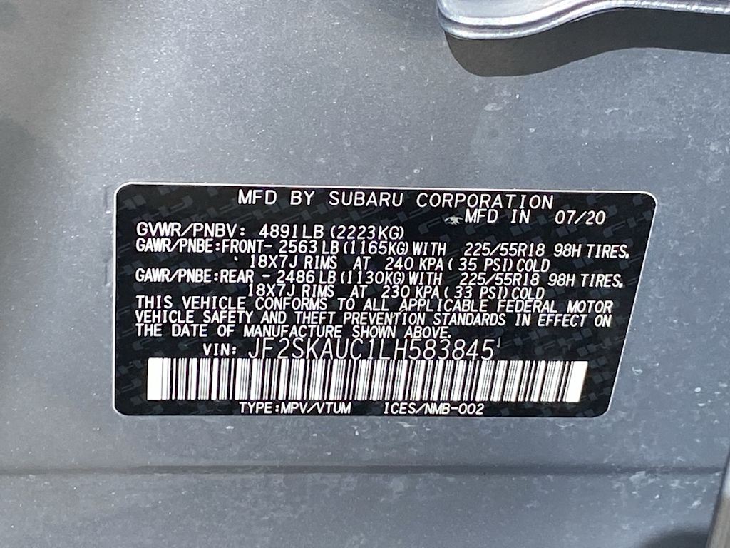 Thumbnail: 2020 Subaru Forester - 19