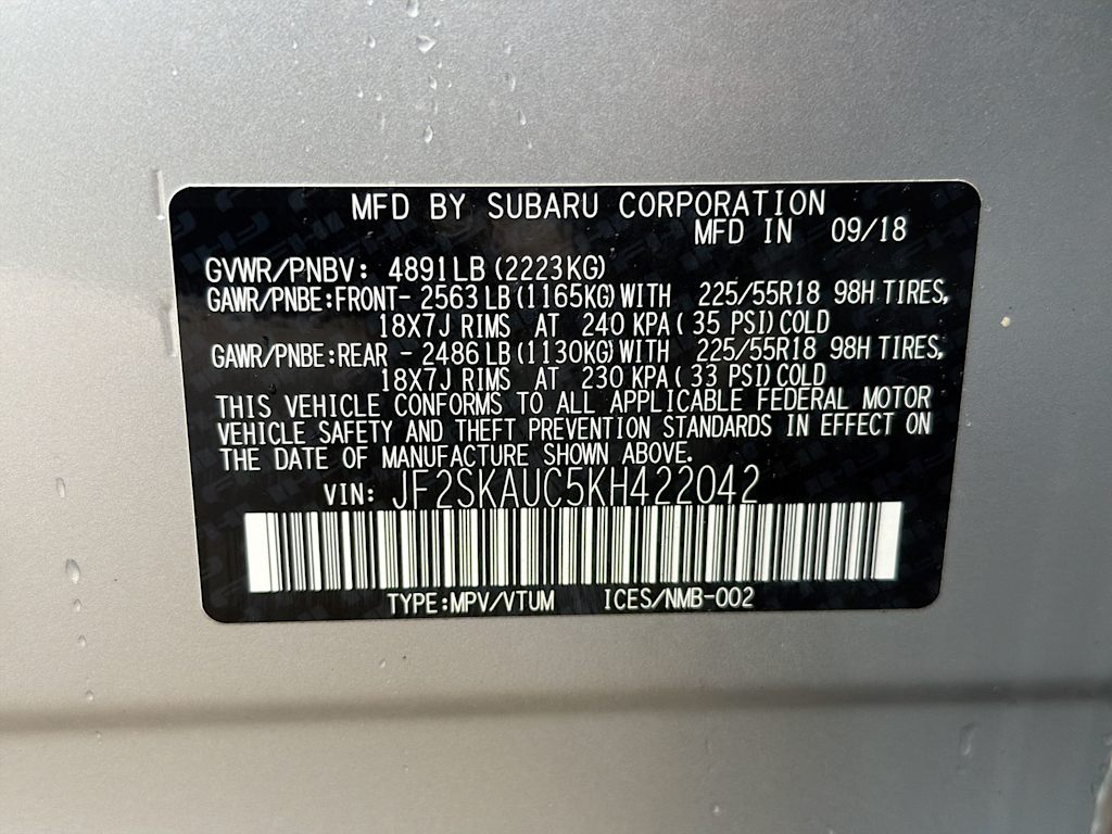 Thumbnail: 2019 Subaru Forester - 18