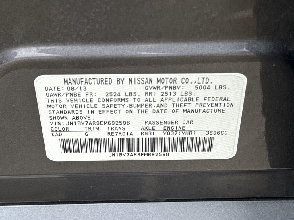 Thumbnail: 2014 INFINITI Q50 - 19