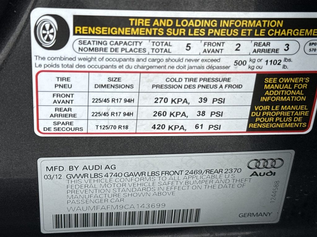 Thumbnail: 2012 Audi A3 - 19