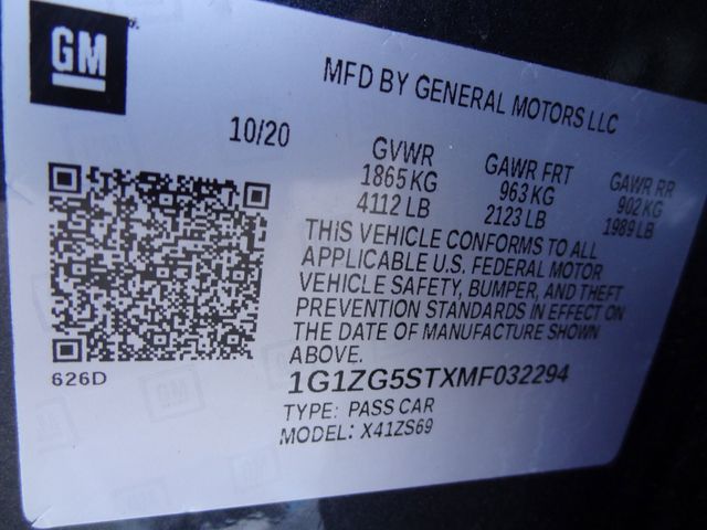 Thumbnail: 2021 Chevrolet Malibu - 16