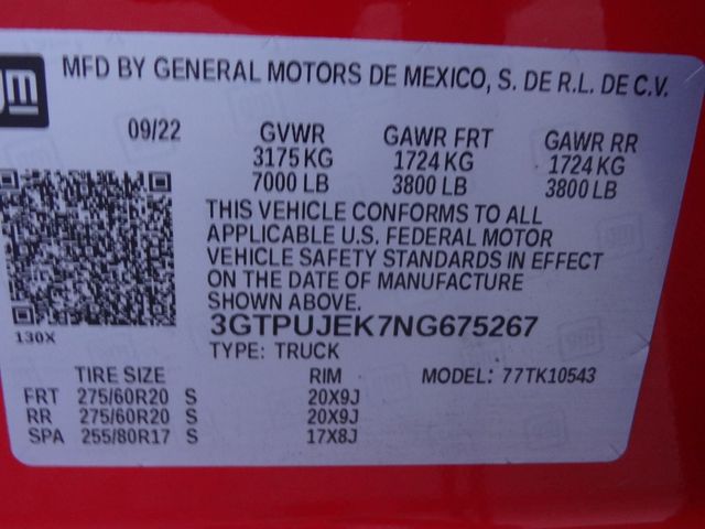 Thumbnail: 2022 GMC Sierra 1500 - 16