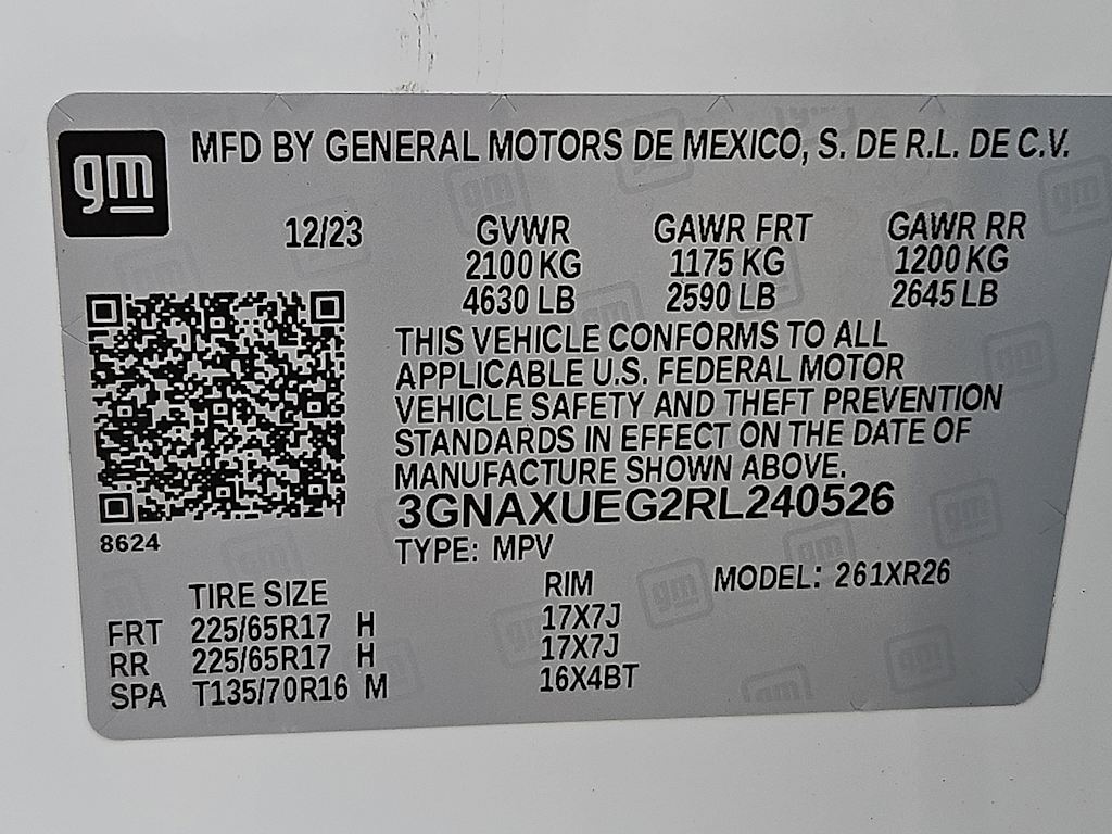Thumbnail: 2024 Chevrolet Equinox - 16