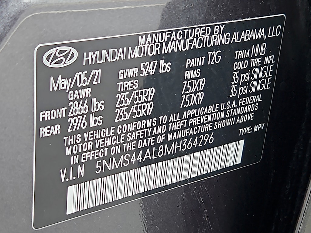 Thumbnail: 2021 Hyundai Santa Fe - 32