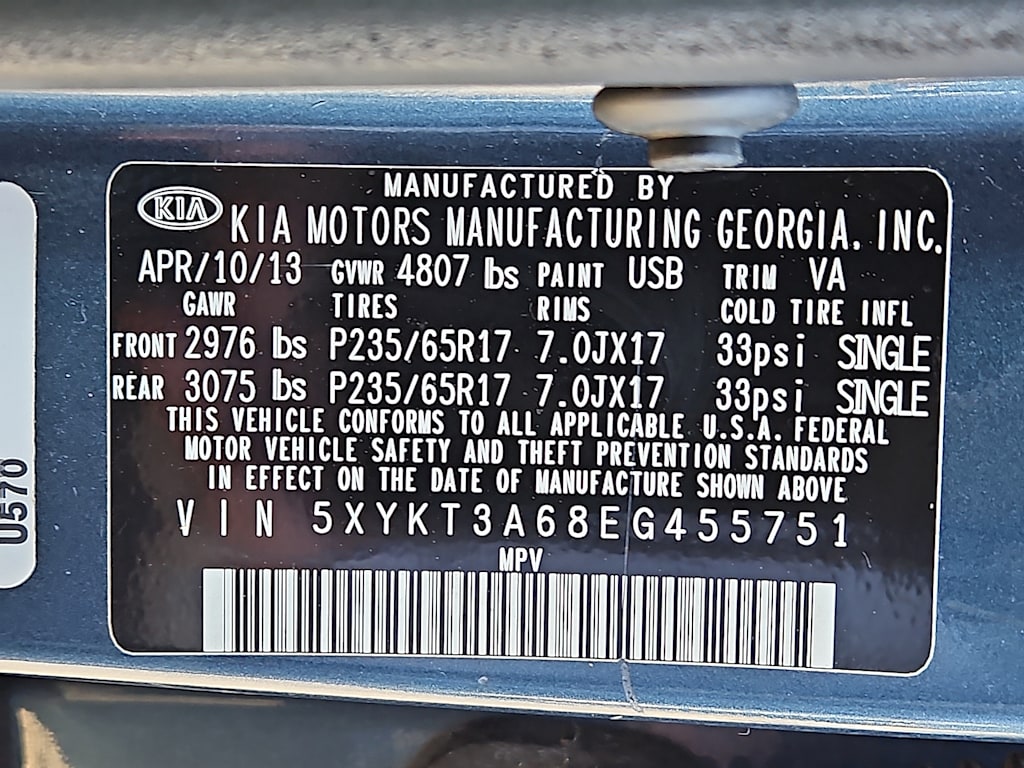 Thumbnail: 2014 Kia Sorento - 15