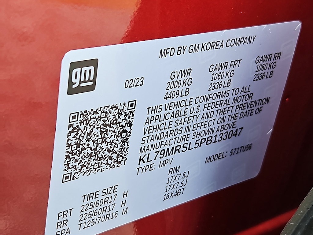 Thumbnail: 2023 Chevrolet TrailBlazer - 17