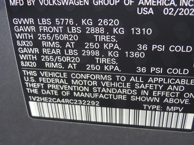 Thumbnail: 2024 Volkswagen Atlas - 18
