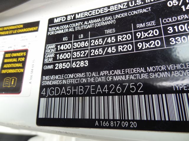 Thumbnail: 2014 Mercedes-Benz M-Class - 15