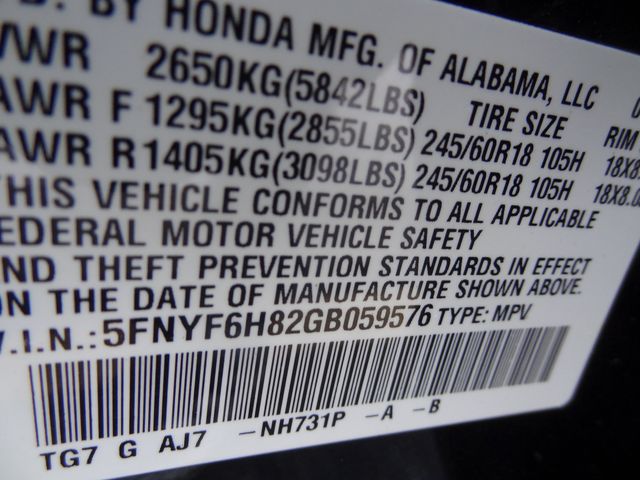 Thumbnail: 2016 Honda Pilot - 15