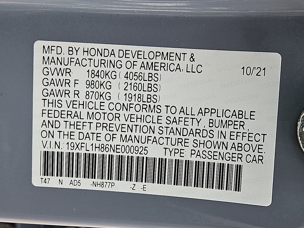 Thumbnail: 2022 Honda Civic - 16