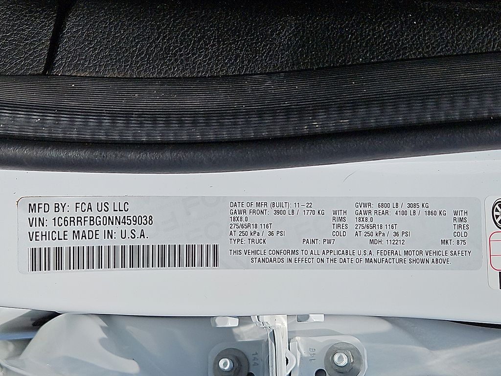 Thumbnail: 2022 RAM 1500 - 16