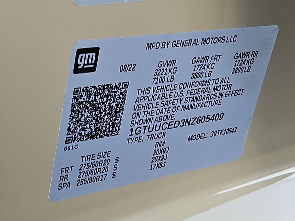 Thumbnail: 2022 GMC Sierra 1500 - 16