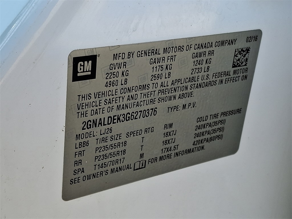 Thumbnail: 2016 Chevrolet Equinox - 17