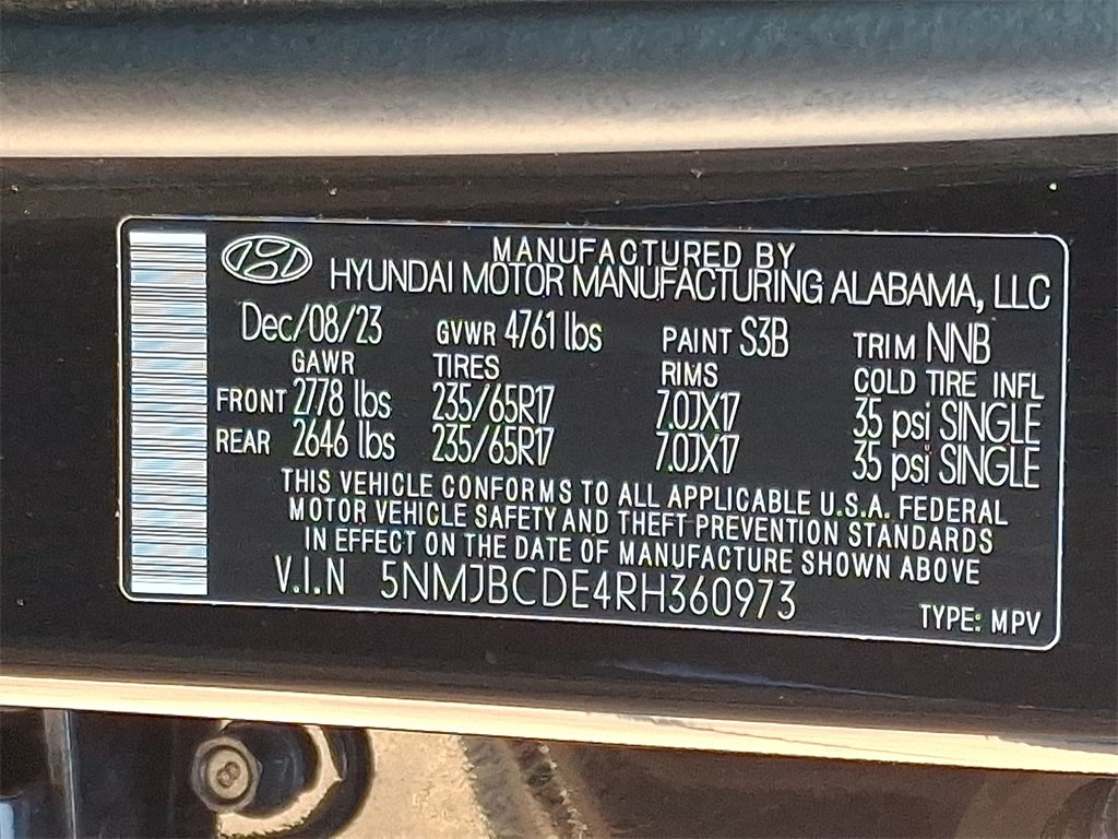 Thumbnail: 2024 Hyundai Tucson - 13