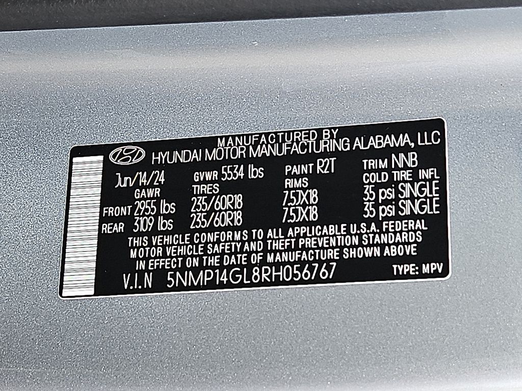 Thumbnail: 2024 Hyundai Santa Fe - 16