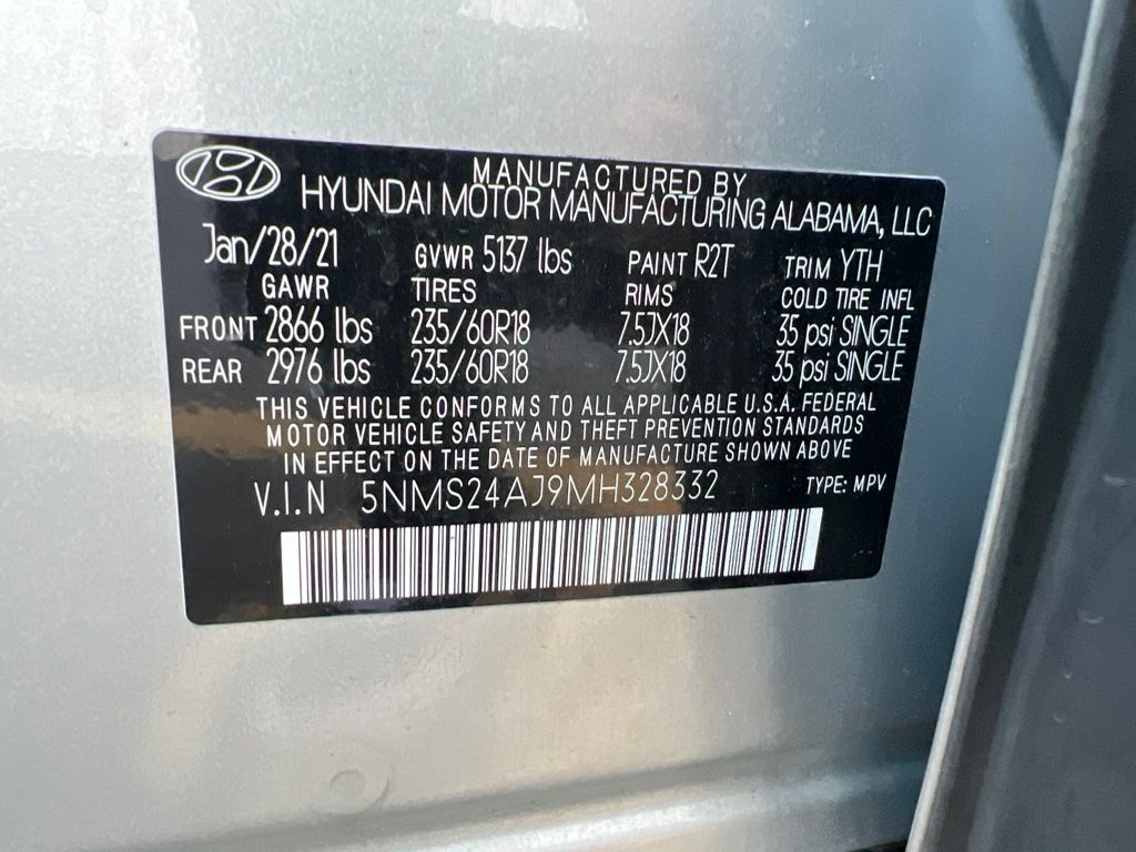 Thumbnail: 2021 Hyundai Santa Fe - 8