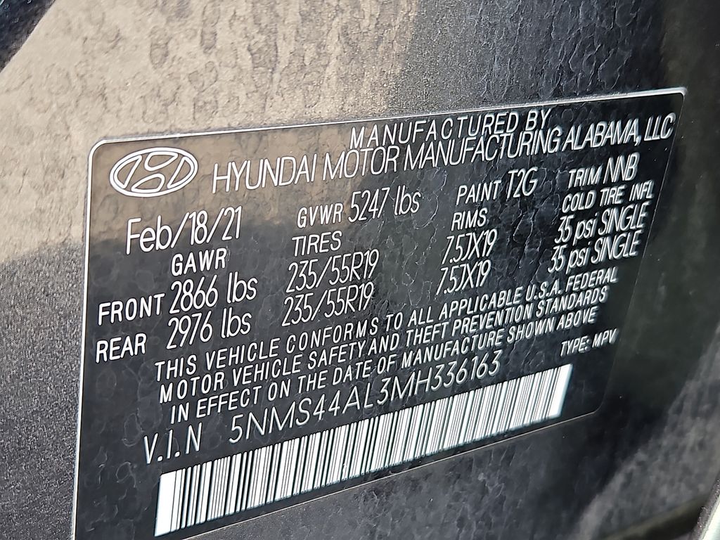 Thumbnail: 2021 Hyundai Santa Fe - 16