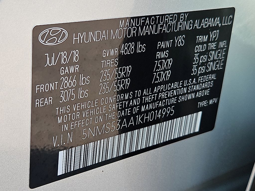 Thumbnail: 2019 Hyundai Santa Fe - 16