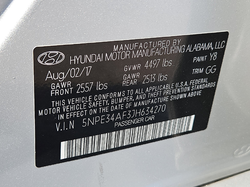 Thumbnail: 2018 Hyundai Sonata - 15
