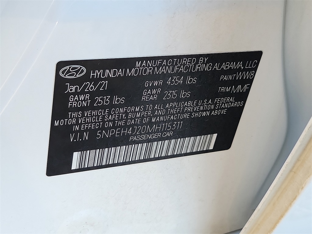 Thumbnail: 2021 Hyundai Sonata - 17