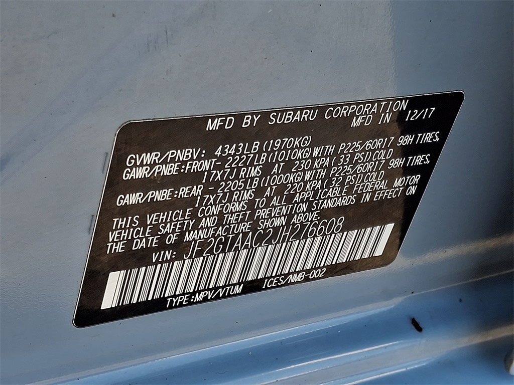 Thumbnail: 2018 Subaru Crosstrek - 17