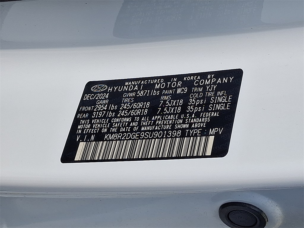 2025 Hyundai Palisade SEL 13