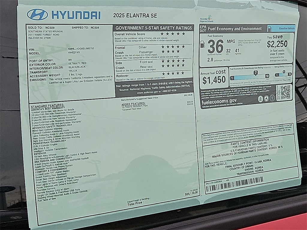 Thumbnail: 2025 Hyundai Elantra - 23