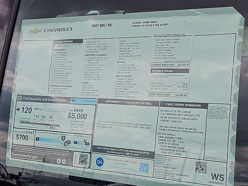 Thumbnail: 2027 Chevrolet Bolt EV - 22