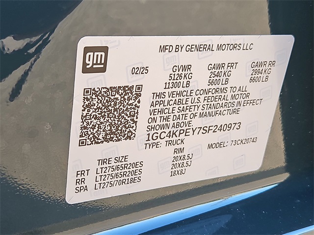 Thumbnail: 2025 Chevrolet Silverado 2500 - 16