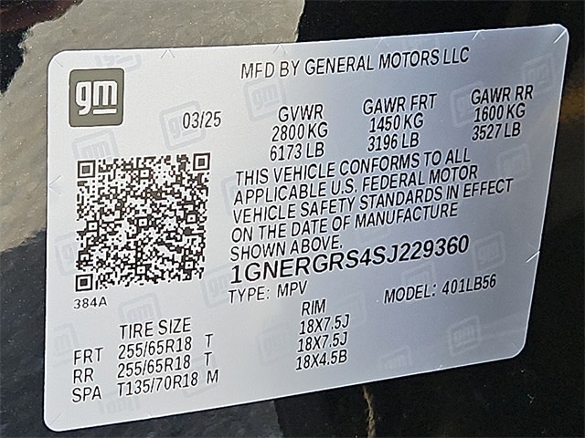 Thumbnail: 2025 Chevrolet Traverse - 11