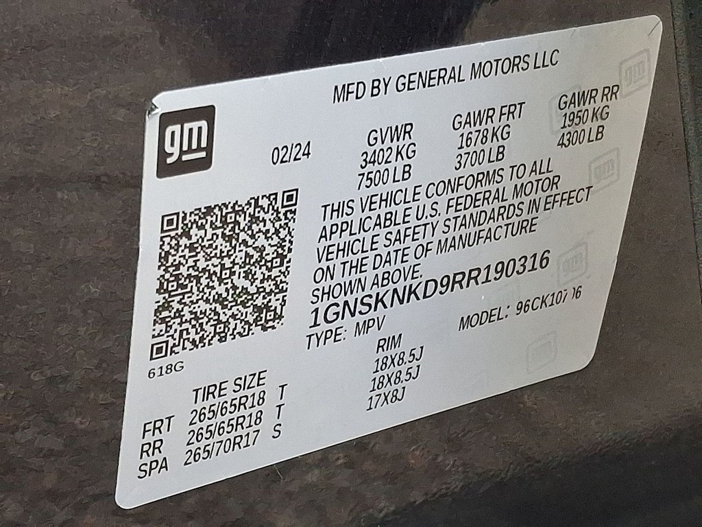 Thumbnail: 2024 Chevrolet Tahoe - 18