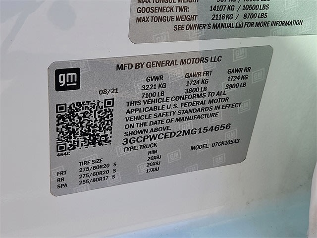 Thumbnail: 2021 Chevrolet Silverado 1500 - 18