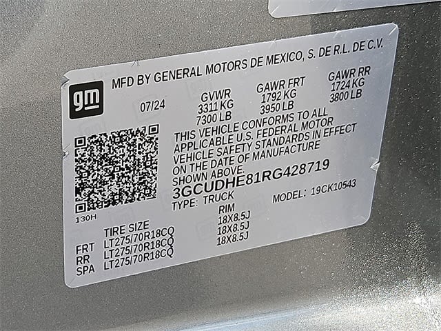 Thumbnail: 2024 Chevrolet Silverado 1500 - 19