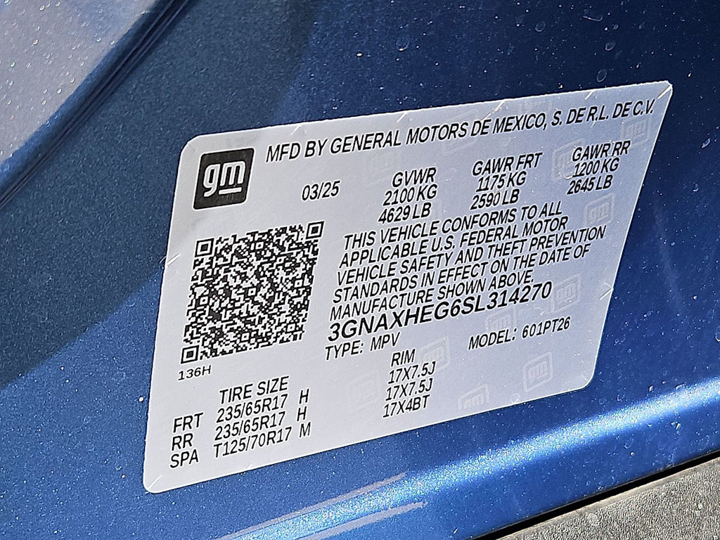 Thumbnail: 2025 Chevrolet Equinox - 17