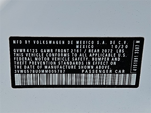 2021 Volkswagen Jetta SEL 14