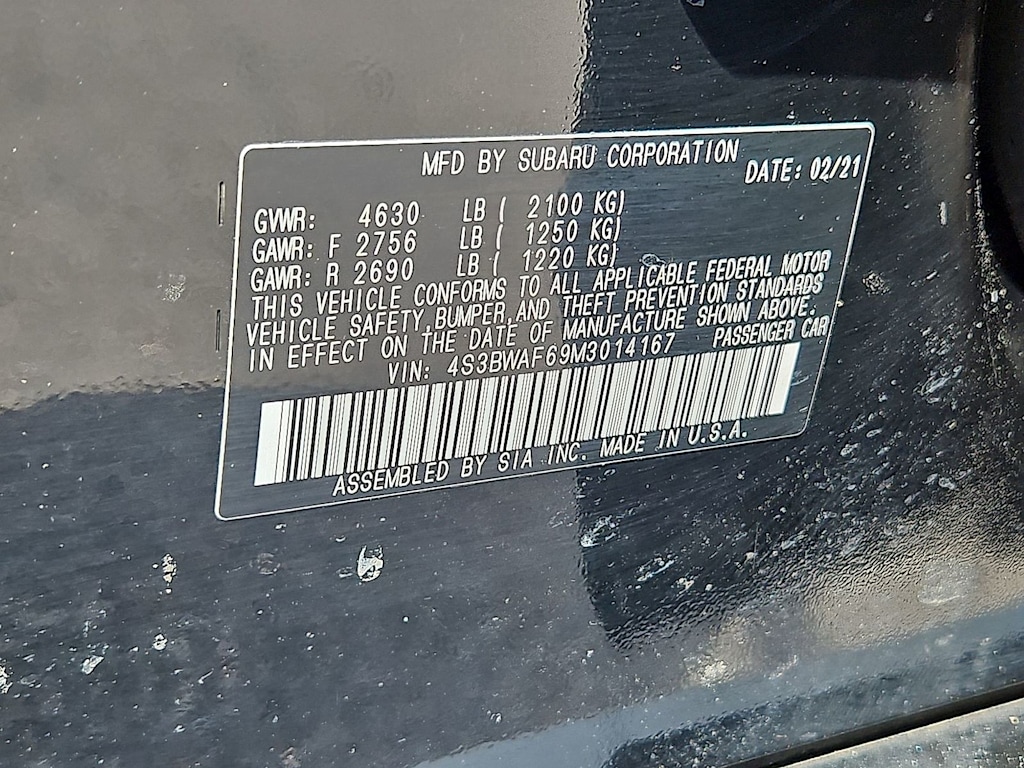 2021 Subaru Legacy Premium - Photo 18