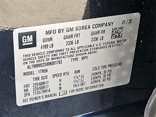 Thumbnail: 2021 Chevrolet TrailBlazer - 17