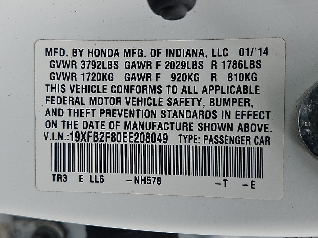 Thumbnail: 2014 Honda Civic - 17