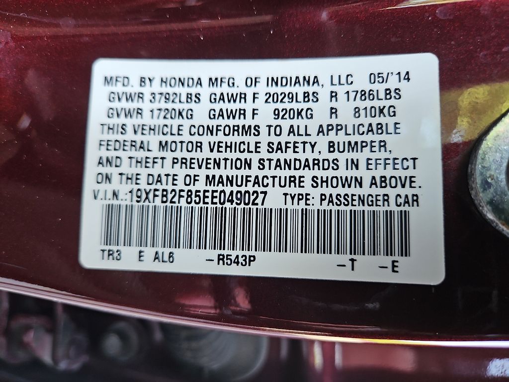 Thumbnail: 2014 Honda Civic - 29