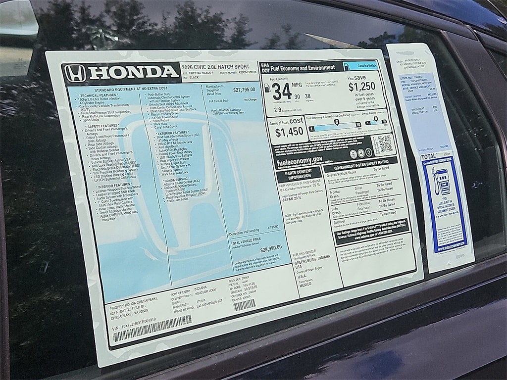 Thumbnail: 2026 Honda Civic - 20