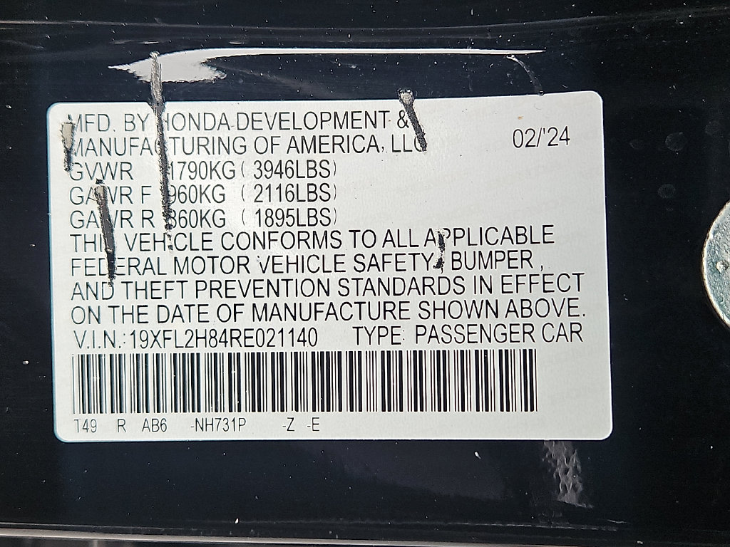 Thumbnail: 2024 Honda Civic - 16