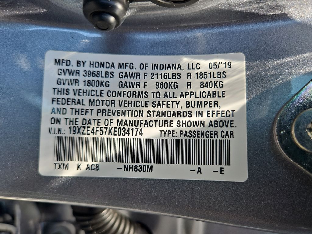 Thumbnail: 2019 Honda Insight - 17