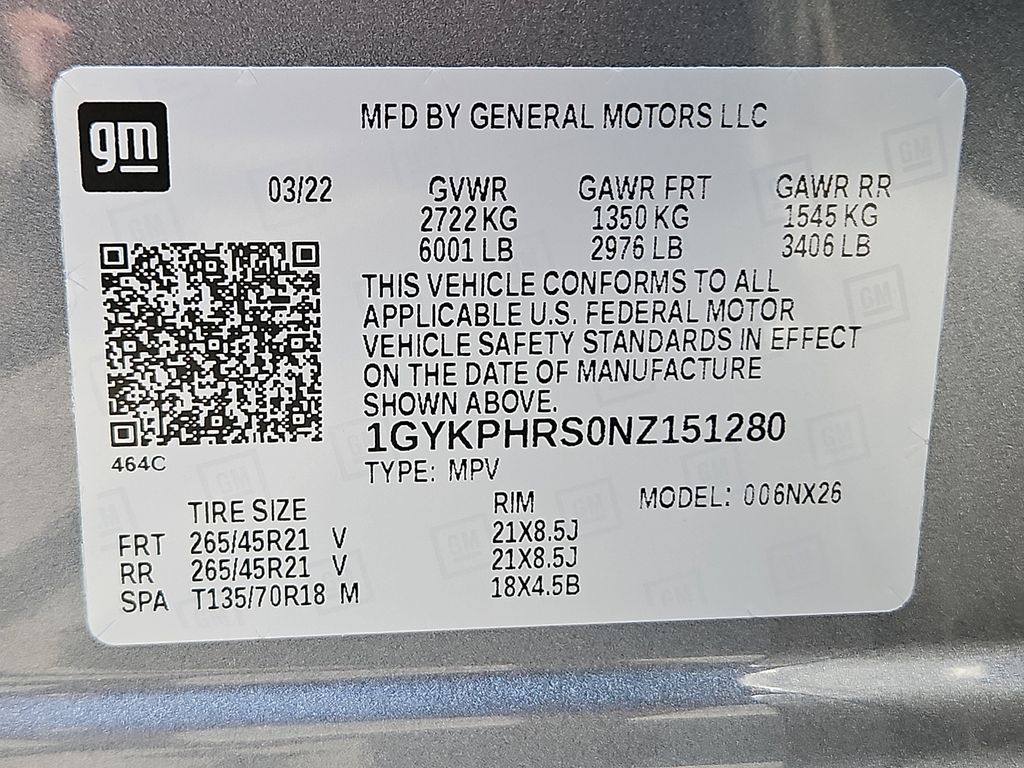 Thumbnail: 2022 Cadillac XT6 - 16