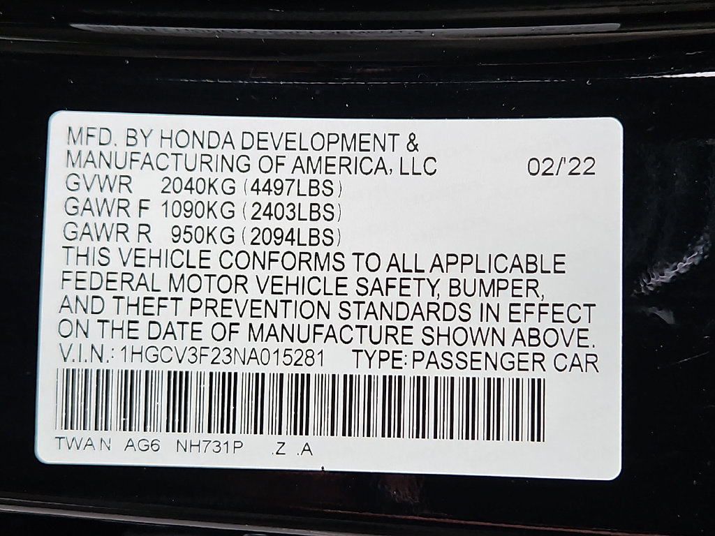 Thumbnail: 2022 Honda Accord - 10