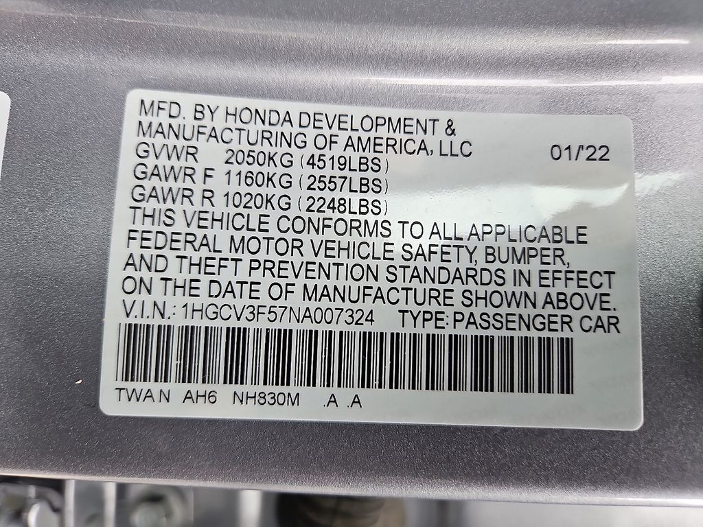 Thumbnail: 2022 Honda Accord - 17