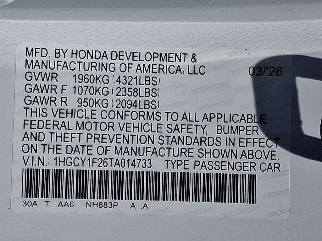 Thumbnail: 2026 Honda Accord - 10