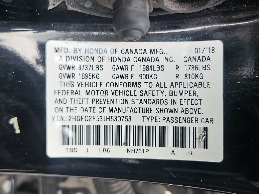 Thumbnail: 2018 Honda Civic - 16