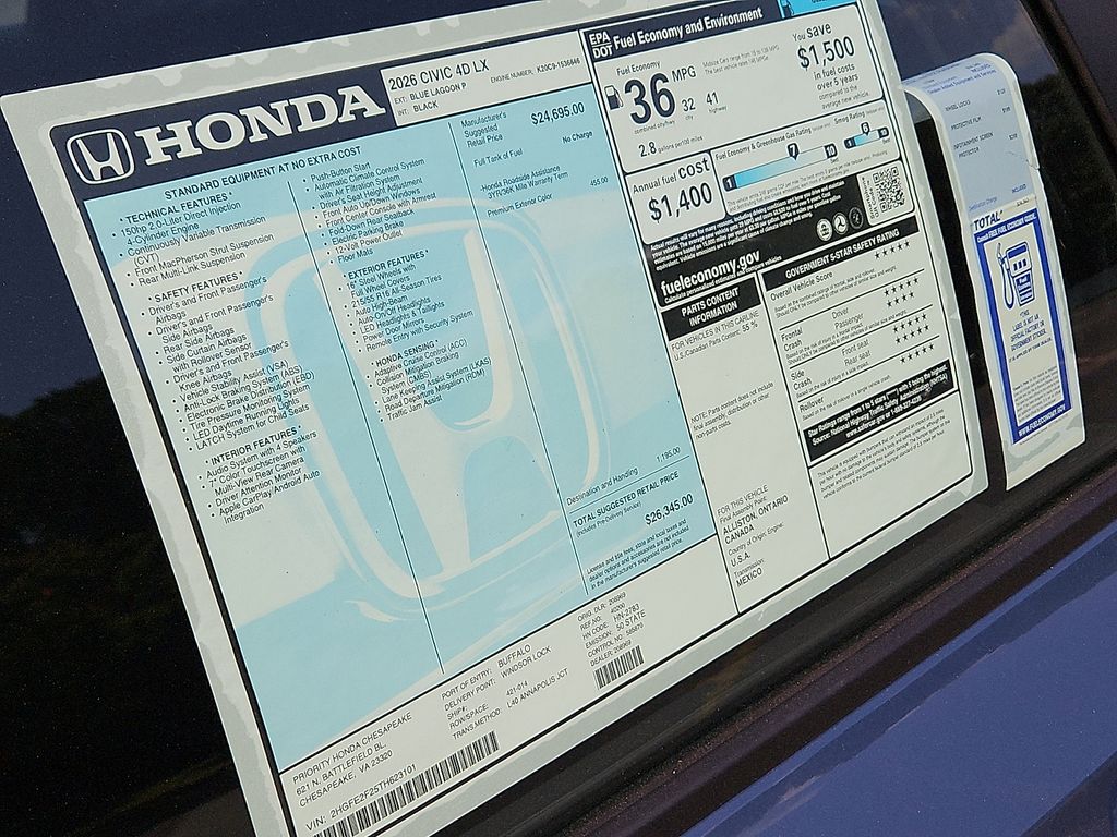 Thumbnail: 2026 Honda Civic - 18