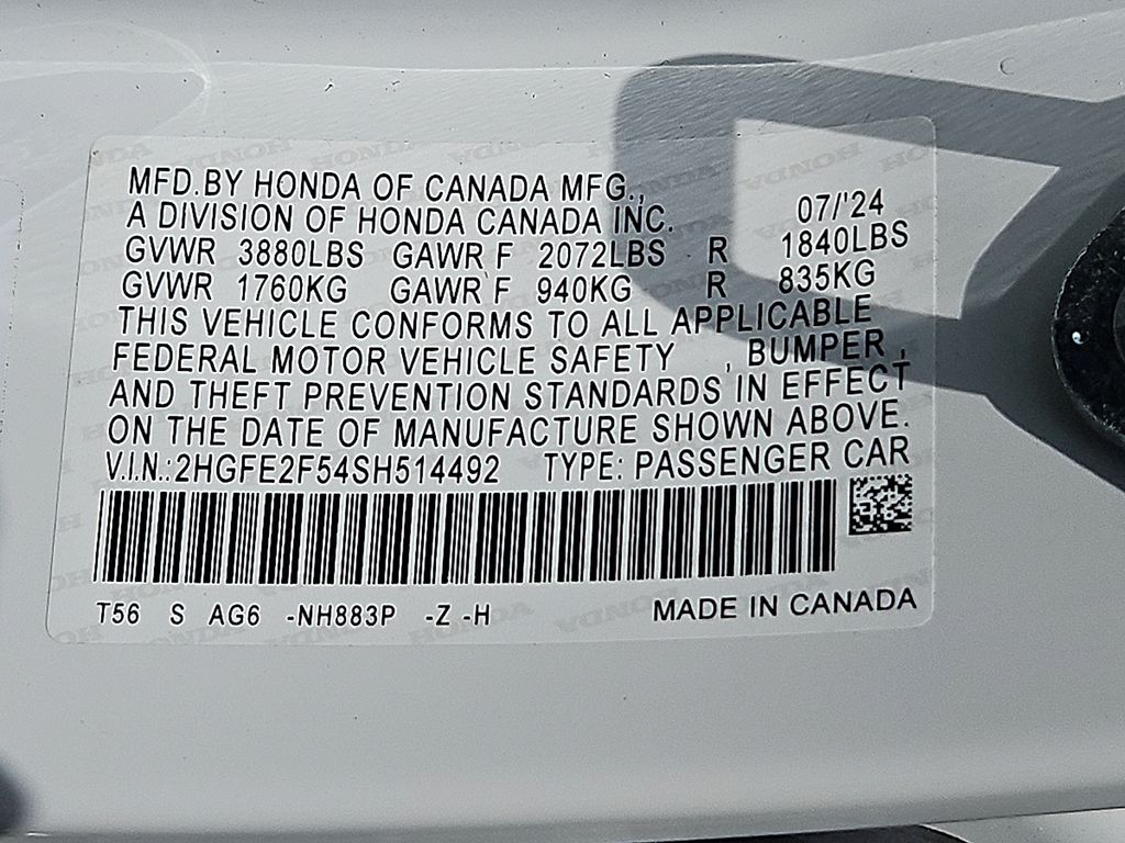 Thumbnail: 2025 Honda Civic - 17
