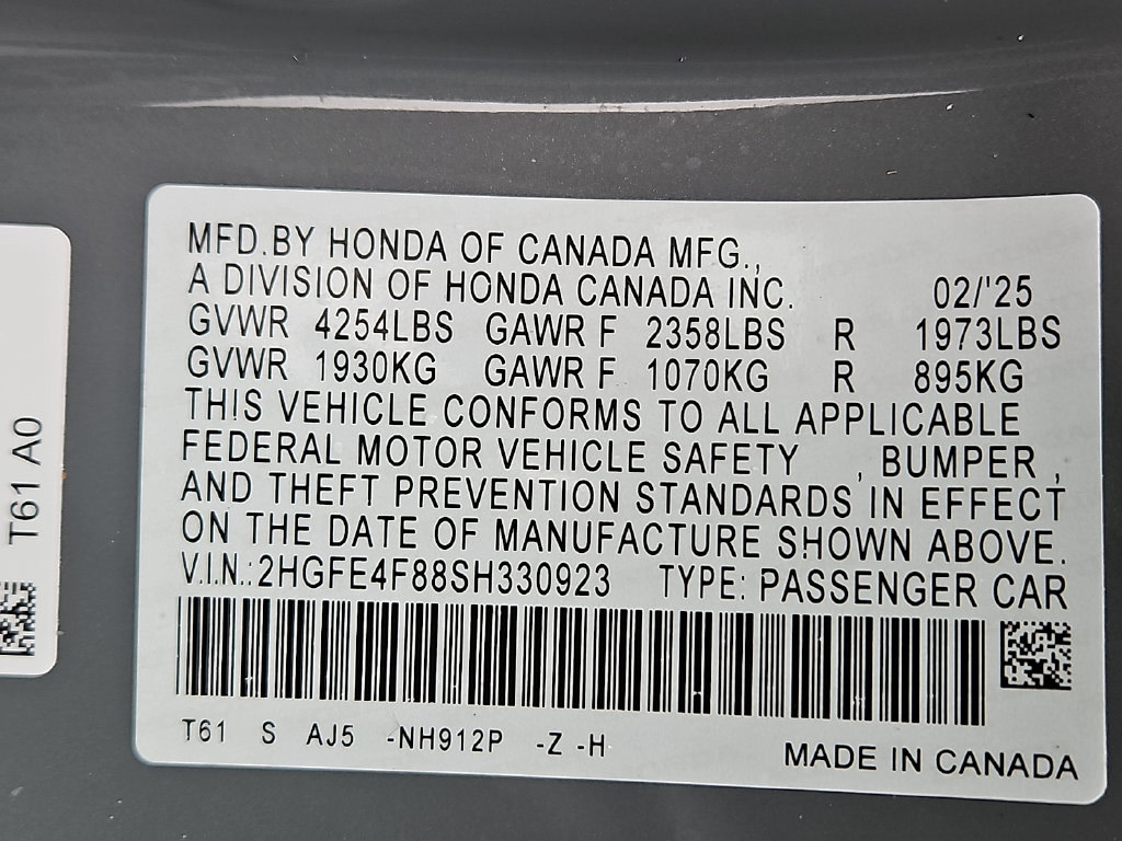 Thumbnail: 2025 Honda Civic - 17
